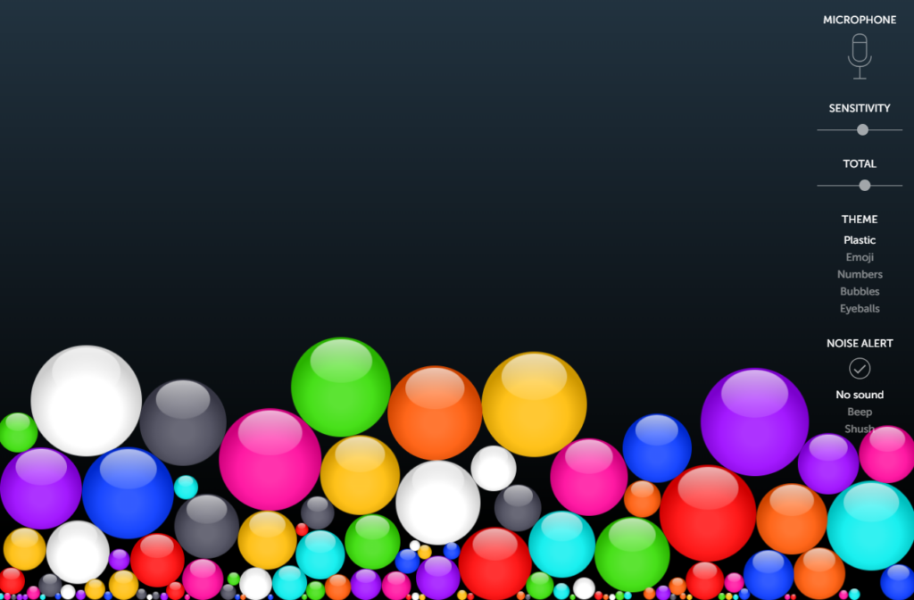 Bouncy Balls app screenshot