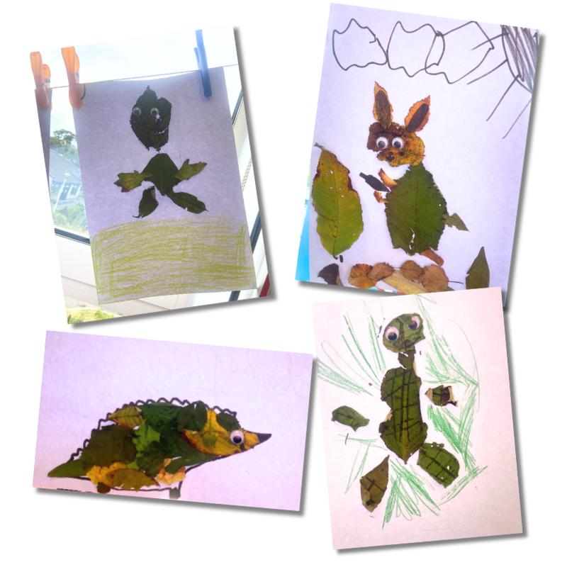 Leaf Critter examples