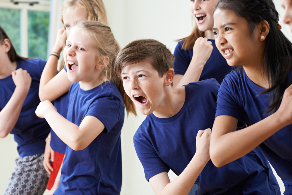 Children's drama performance