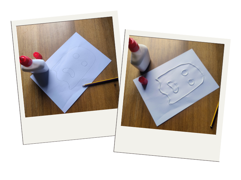 Applying glue to lines